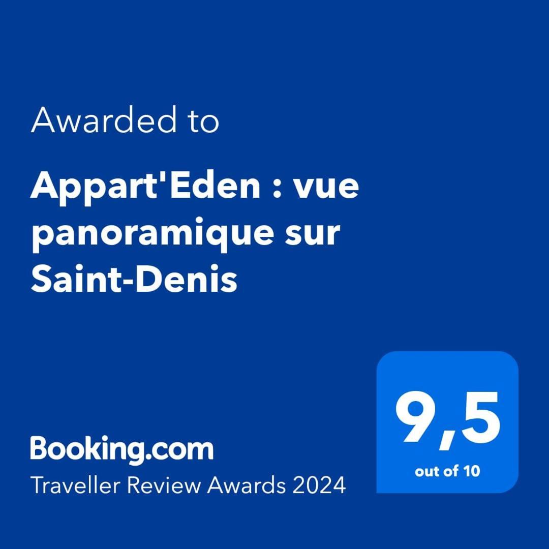 Ferienwohnung Appart'Eden : Vue Panoramique Sur Saint-Denis Sainte-Clotilde Exterior foto